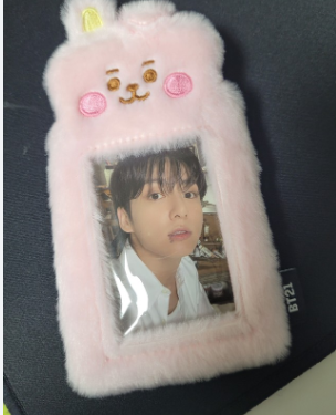 (ONE) BT21 - Line Friends Photo Card Keyring