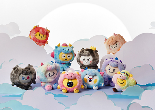 (ONE) TRUZ - Line Friends PODONG New Year Dragon Doll Keyring