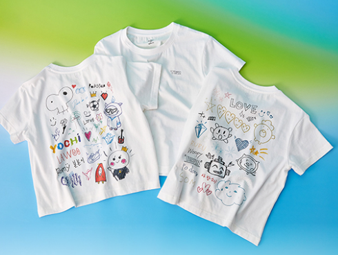 موديل الاول قياس سمول|(ONE) TRUZ - Line Friends Artist Dongsaeng Line Short Sleeve T-Shirt (S)