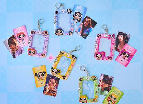 (ONE) LINE FRIENDS - THE POWERPUFF GIRLS x NJ Poka Holder Keyring ver.2 (HYEIN)