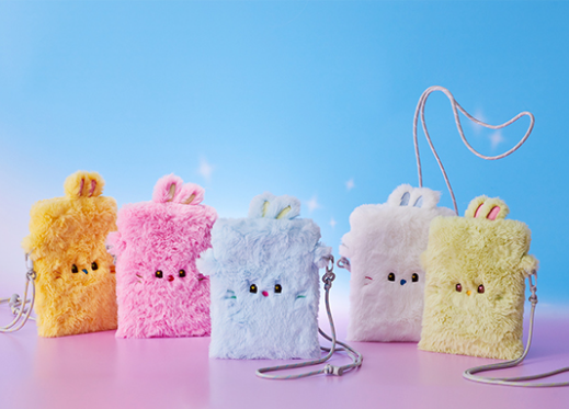 (ONE) LINE FRIENDS - bunini doll mini cross bag (YELLOW)