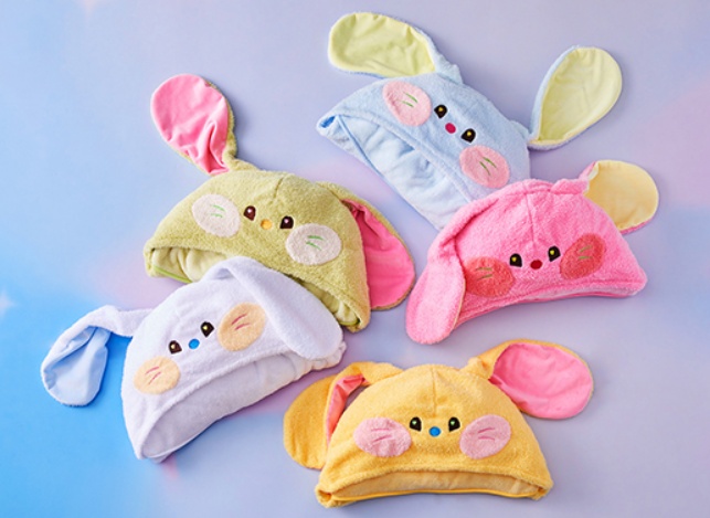 (ONE) LINE FRIENDS - bunini hooded blanket (YELLOW)