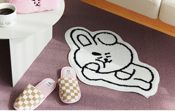(ONE) BT21 - Line Friends Home Rug