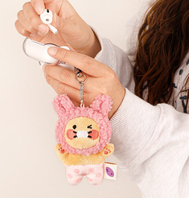 (ONE) KAKAO FRIENDS - Chunsik's bunny key ring