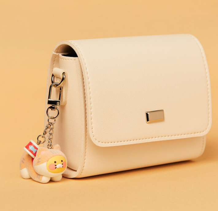 (ONE) KAKAO FRIENDS - Nyangnyang figure key ring stretching_Chunsik