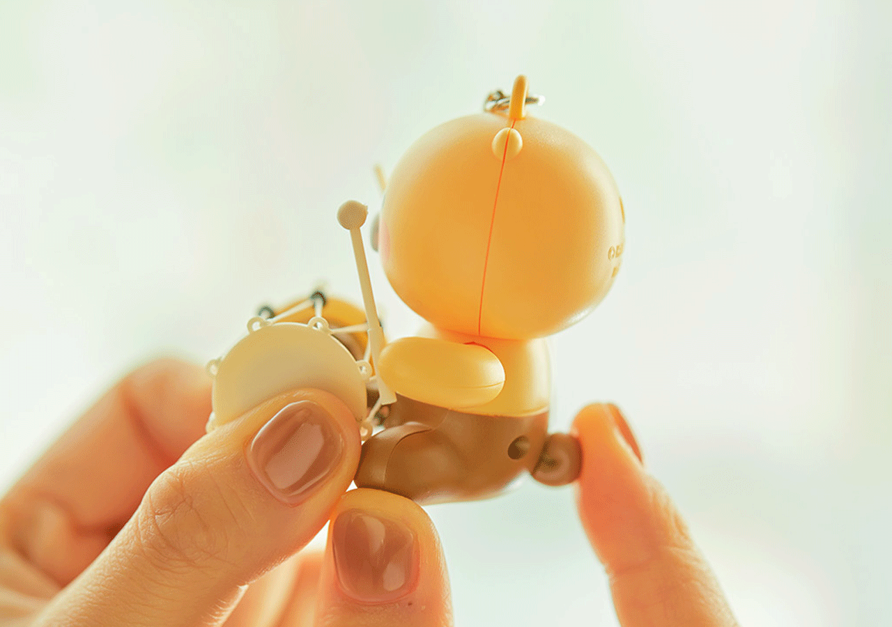 (ONE) KAKAO FRIENDS - Moving Key Ring Janggu Dance_Chunsik