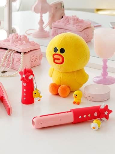 (ONE) Line Friends - Sally Cordless Mini Curling Iron