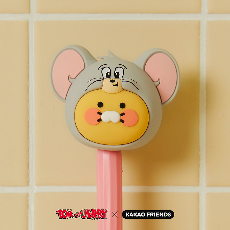 (SET) Tom and Jerry X Kakao Friends - Toothbrush Holder Cover 2 types