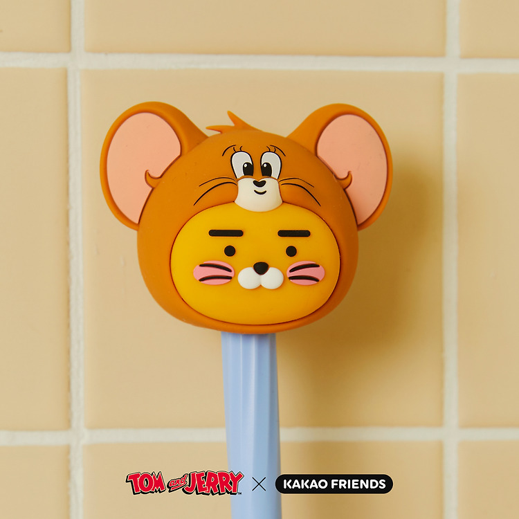 (SET) Tom and Jerry X Kakao Friends - Toothbrush Holder Cover 2 types