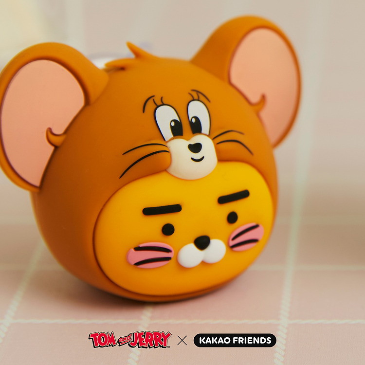 (SET) Tom and Jerry X Kakao Friends - Toothbrush Holder Cover 2 types
