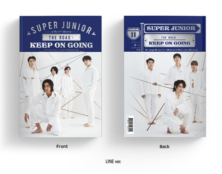 (ONE) SUPER JUNIOR - The 11th Album - Vol.1 'The Road : Keep on Going'