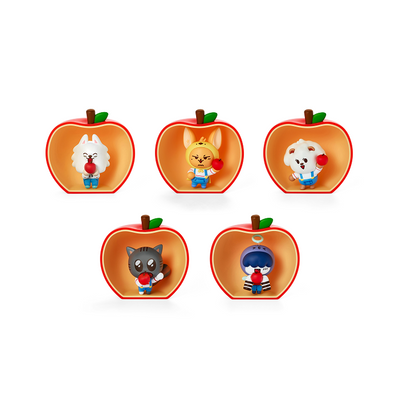 (One) TOMORROW X TOGETHER (TXT) Figure (Apple Ver.) - Official Weverse Merch | تومورو إكس توغيذر TXT - مجسم شخصية (نسخة Apple) - منتج ويفرس الرسمي