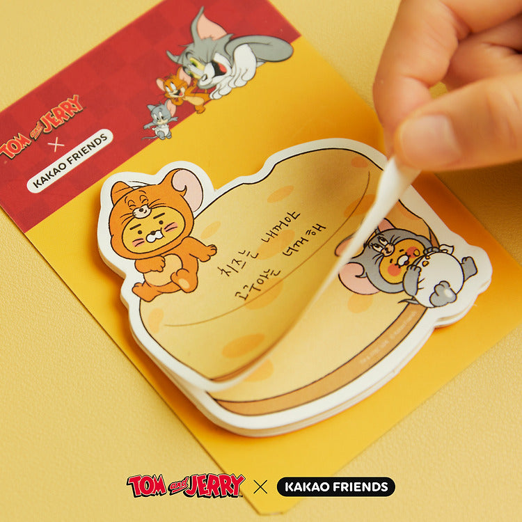 (ONE) Tom and Jerry X Kakao Friends - Sticky Notes Ryan & Chunsik