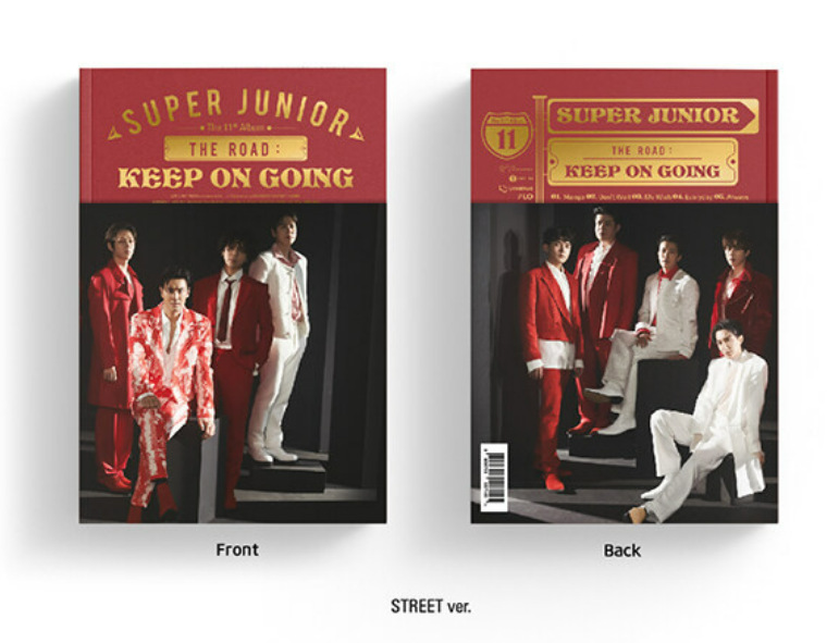 (ONE) SUPER JUNIOR - The 11th Album - Vol.1 'The Road : Keep on Going'