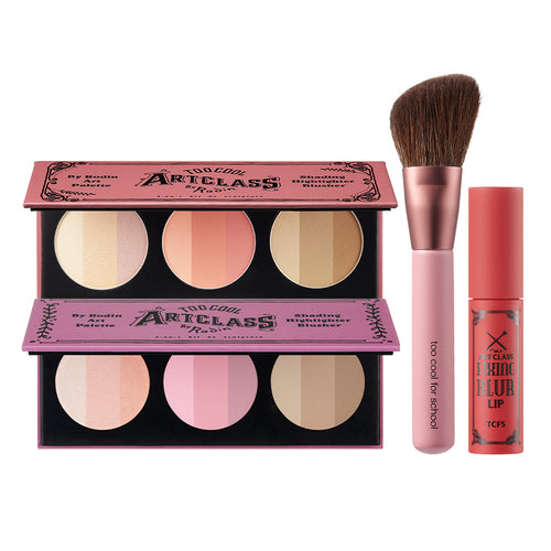 واحد - كونتور الوجه مع بلاشر اختار اللون الممناسب لبشرتك | (ONE) MAKE UP - Too Cool For School - Class by Rodin Art Palette