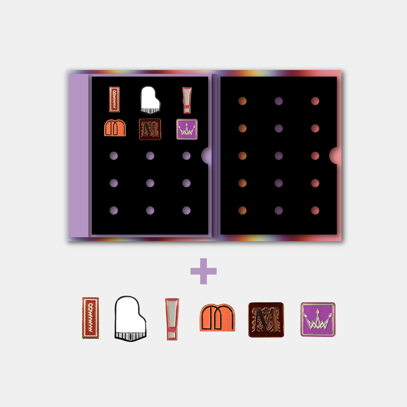 واحد - دفتر الصور + شارة | (ONE) MAMAMOO - BADGEBOOK+BADGESET