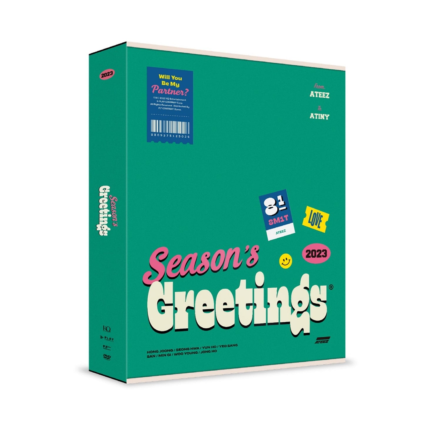 واحد - أتيز تحيات موسم 2023 | (ONE) ATEEZ - 2023 Season Greetings