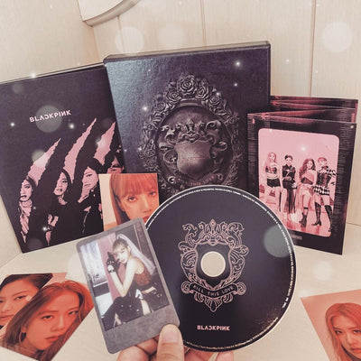 (Black Ver.) BLACKPINK 2nd Mini Album-KILL THIS LOVE CD + Poster | تسليم فوري... نسخه واحده ....الالبوم كل نسخه السوداء
