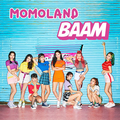 Momoland - Fun To The World (4th Mini album) / Sticker 5ea+Photocard+Booklet