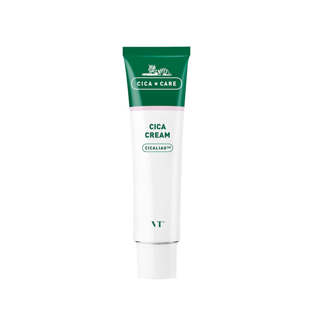 VT CICA CREAM اخر ماطرحته شركه في تي المتعاونه مع بي تي اس كريم تستخدمه الفرقه لترطيب بشرتهم