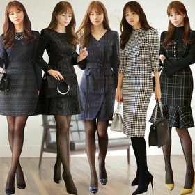 Clothes - (اضخم مجموعة فساتين وصلت حديثا من 115 فستان ) - Winter new arrival~wedding guest dress/formal dress/big size/office look