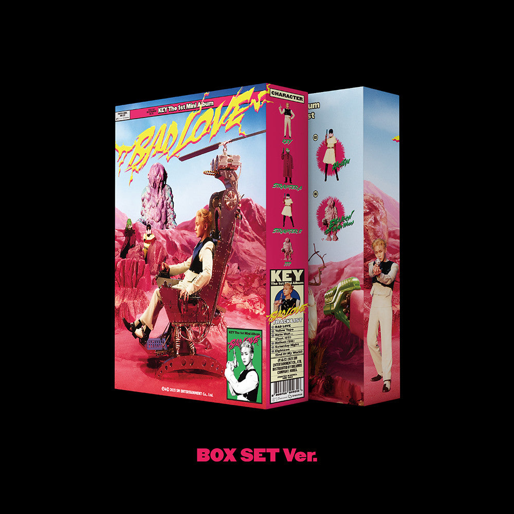 (ONE) SHINee KEY KEY - BAD LOVE (BOX SET Ver.)