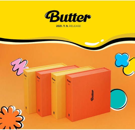 ( set) Bts - BUtter weverse || البوم فرقه بي تي اس سيت كامل عدد اثنين بدون هدايا