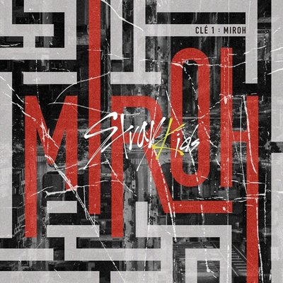 (One )(Random Ver) Stray Kids - Cle1 : MIROH CD + Posterالبوم ستاركيدز سي دي مع بوستر مع ملصق /بطاقه /كتاب صور