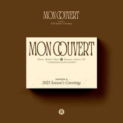 واحد - مونستا اكس 2023 سيزن كريتنكز | (ONE) MONSTA X - 2023 Seasons Greetings (MON COUVERT) (Desk Calendar ver.)