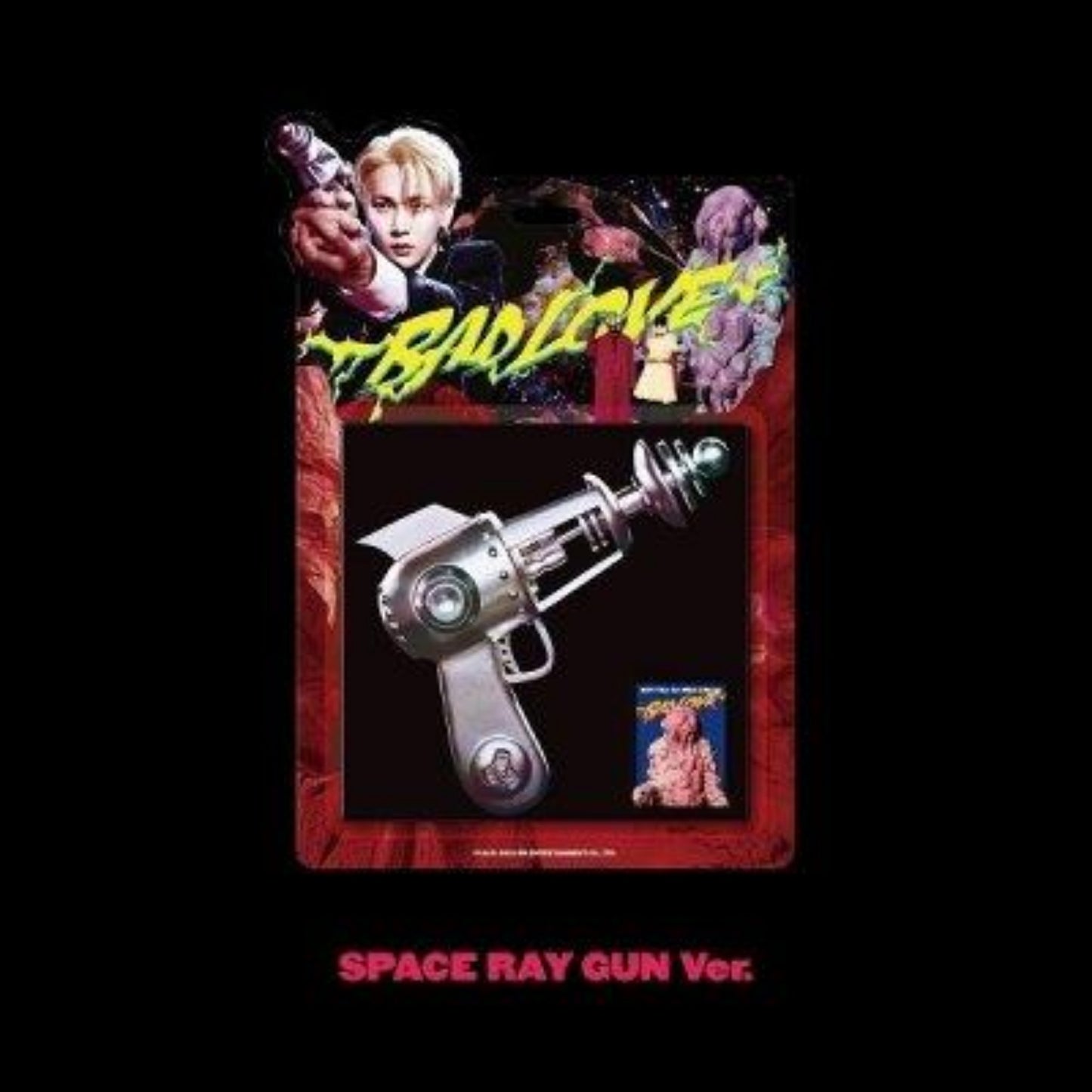 (1st Mini Album) شاينيي - فوتوبوك أسبيس ري كن فير مفتاح -بادلوف | (ONE) SHINee - (Photobook A SPACE RAY GUN ver.) Key - BAD LOVE (1st Mini Album)