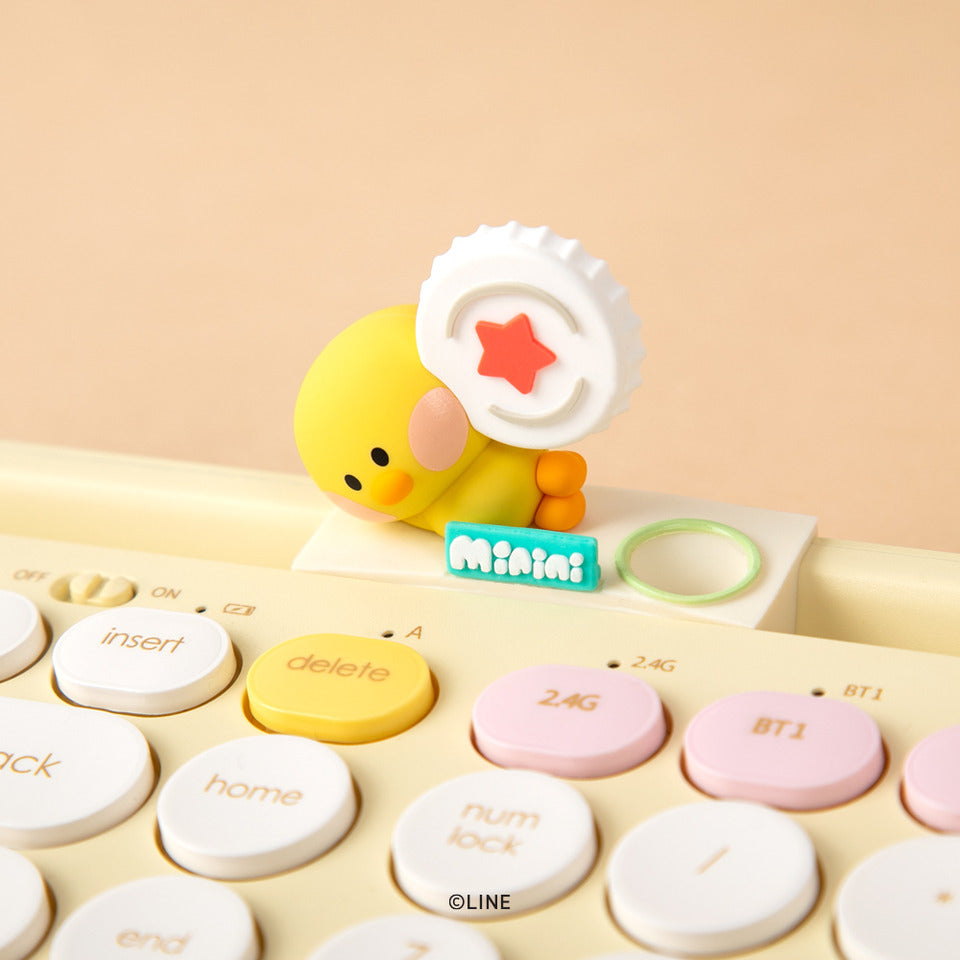 (ONE) Line Friends - Mini Multi Pairing Wireless Keyboard Royce
