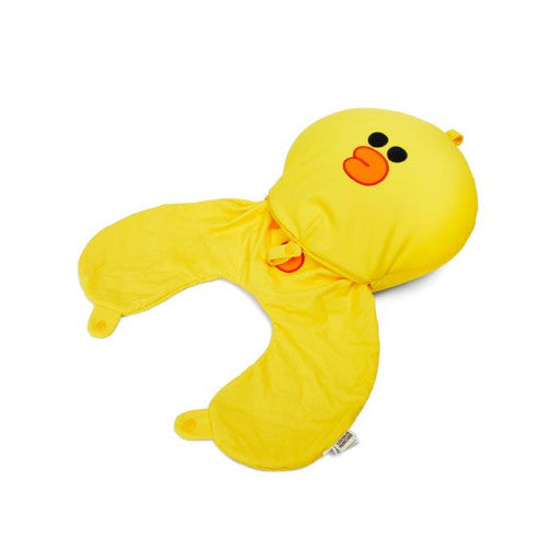 واحد _مخده عنق لشخصيات لاين فريند l (ONE) Line Friends - Sally 2-in-1 Beads Neck Cushion