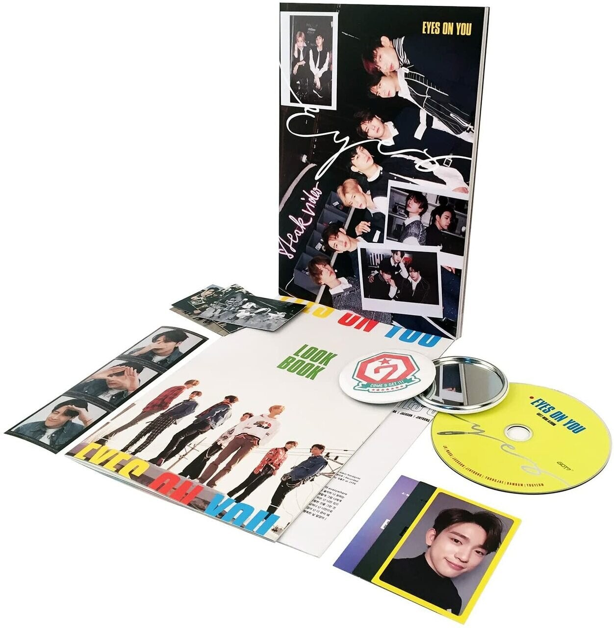 (One)GOT7 - Eyes On You 8th Mini Album You ||    ثلاث البومات اختار