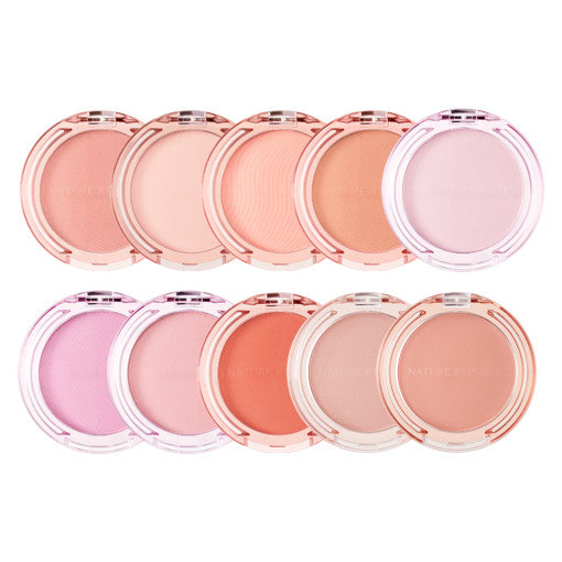 واحد - مكونات طبيعية اجعل خدك مشرقا بألوان جميله وطبيعيه من ناتور ريببليك | (ONE) MAKE UP - Nature Republic - Flower Blusher