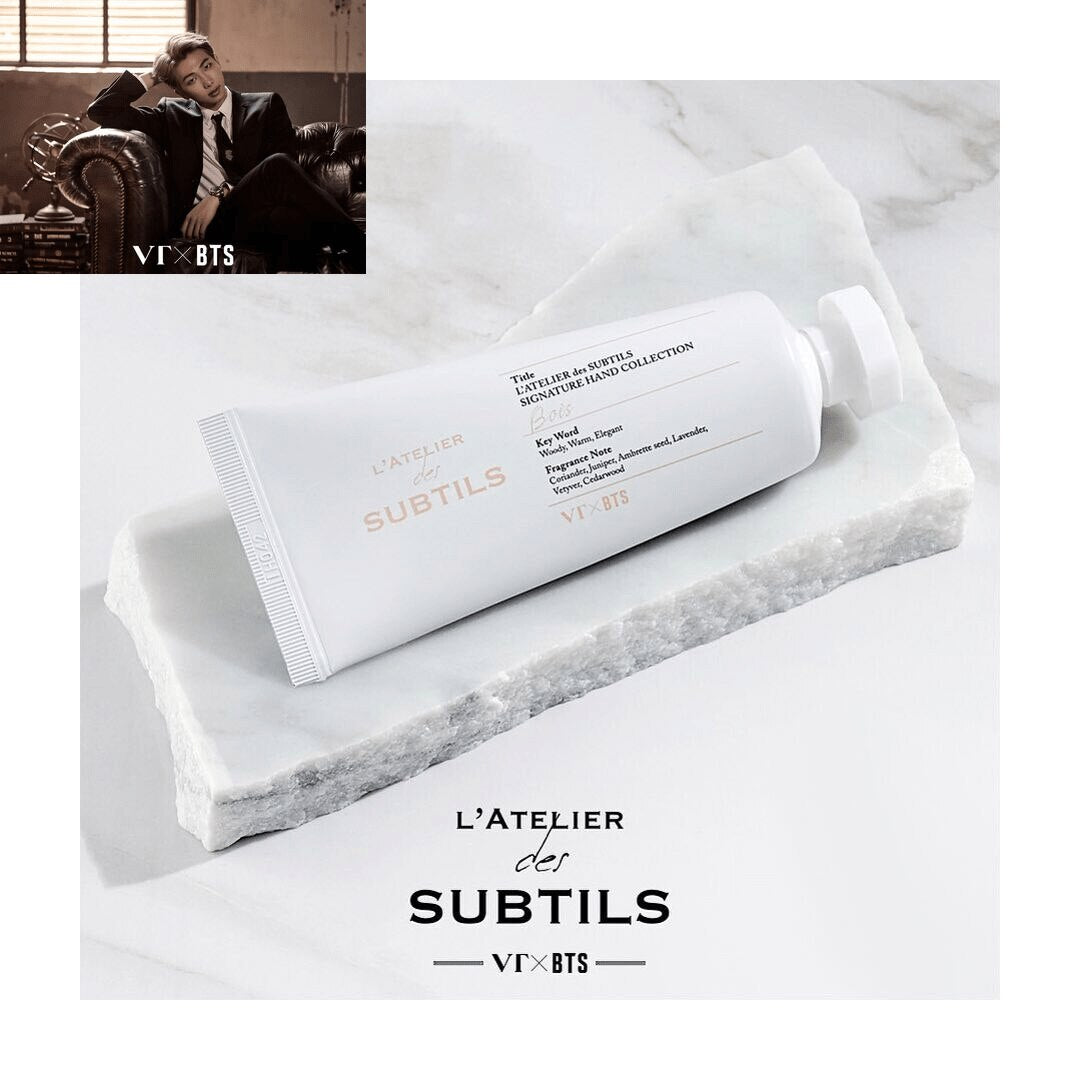 تسليم فوري - (Set) VT X BTS - Perfume Cream سيت عطر كريمي كامل لفرقه بي تي اس استمتعي بجميع عطور بي تي اس في صندوق واحد الرائحه تدوم لمده 9 ساعات من قوتها بالاضافه للفيتامين لتحسين بشره اليدين والجسم