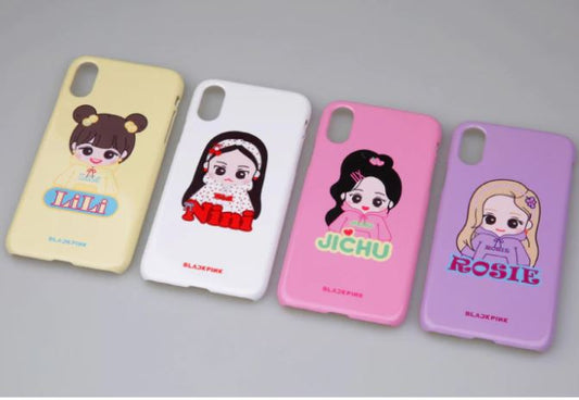 (One) - IPhone 11 pro max BLACKPINK - PHONECASEتسليم فوري ..اربع شخصيات ..قدمت فرقه بلاك بينك كفر موبايل او جوال بعشر الوان وتصاميم