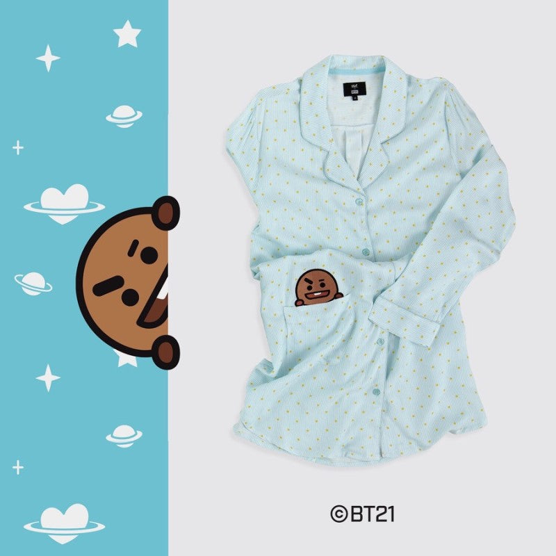 (One) Hunt X BT21 - Sleep Pajamas بناء على طلب زبائن تم توفيرها