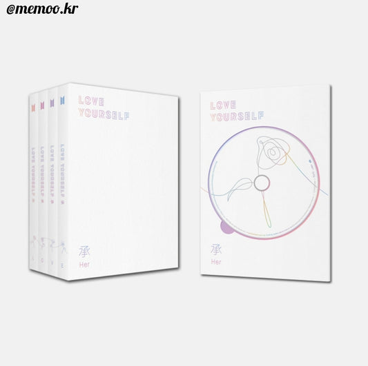 (SET)BTS Album- Love Yourself Her Set ............. ( سيت كامل من أربع ألبومات ) L + O + V + E