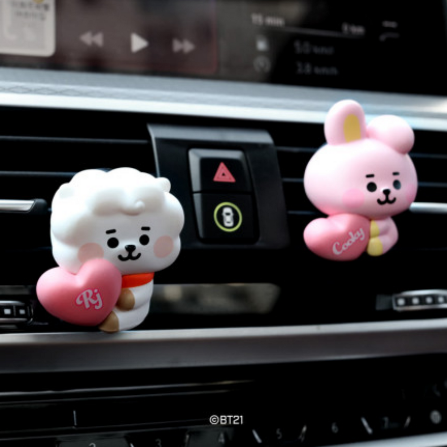 واحد - بي تي اس معطر الجو لسيارتك او غرفتك يبقى لاطول وقت ممكن من العطر الفرنسي | (ONE) BT21 - Little Buddy Baby Car Air Freshener 2021