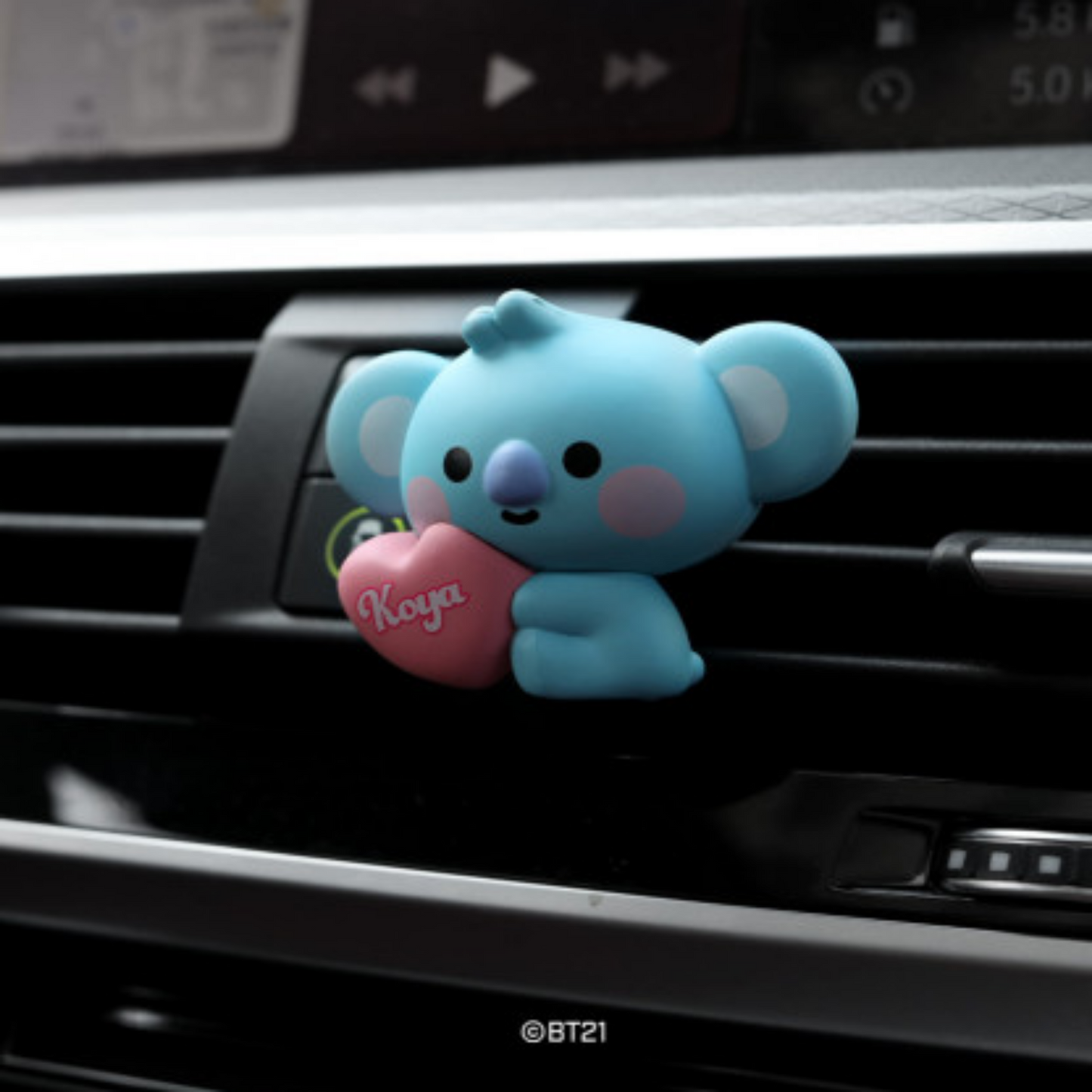 واحد - بي تي اس معطر الجو لسيارتك او غرفتك يبقى لاطول وقت ممكن من العطر الفرنسي | (ONE) BT21 - Little Buddy Baby Car Air Freshener 2021