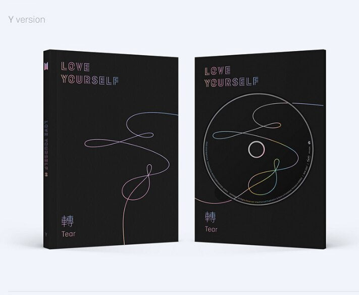 ( SET) BTS - 2018 LOVE YOURSELF 轉 Tear - سيت كامل من أربع ألبومات Y + O + U + R