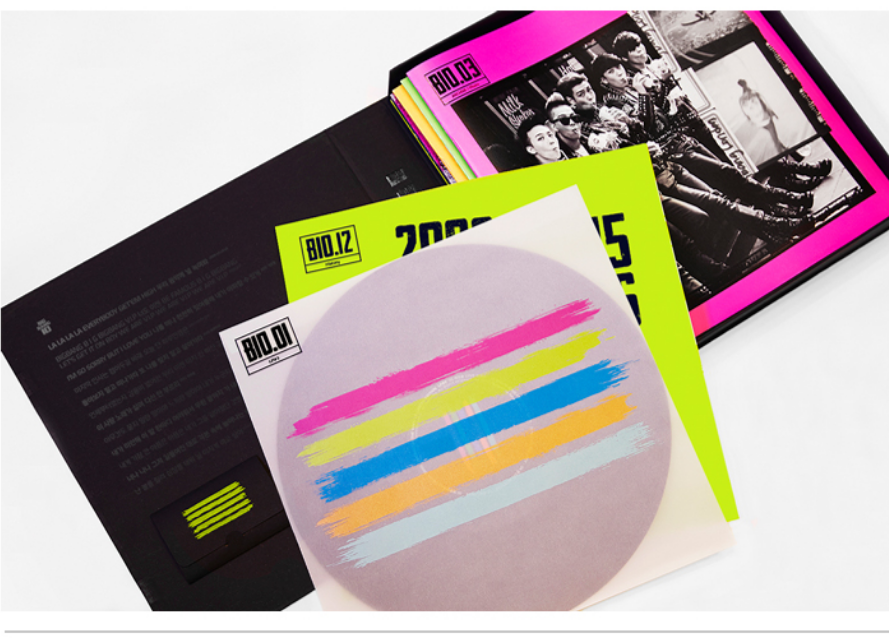 (One) BIGBANG10 THE VINYL LP: LIMITED EDITION البومات لفرقه بيق بانق نادرة
