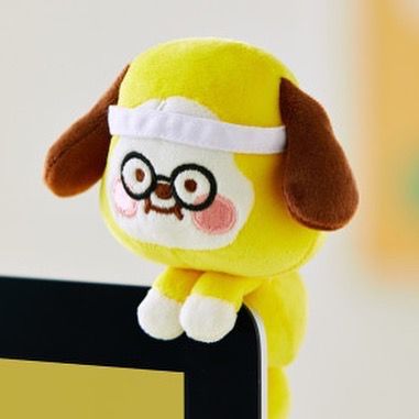 واحد- بتس دمى فكر زين غرفتك او كمبيوترك| (ONE) BT21 BABY Study With Me Monitor Doll