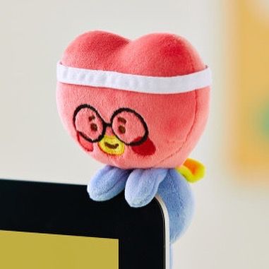 واحد- بتس دمى فكر زين غرفتك او كمبيوترك| (ONE) BT21 BABY Study With Me Monitor Doll