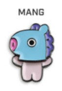 مداليا دبوس المتأرجح علقها على قبعتك | (ONE) BT21 - Swing pin badge معطفك