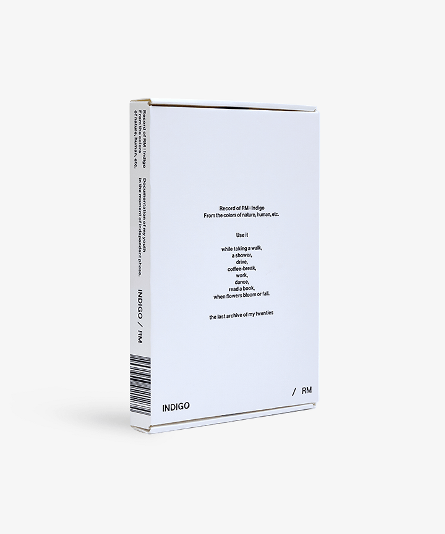 (ONE) BTS - RM Indigo (Book Edition)