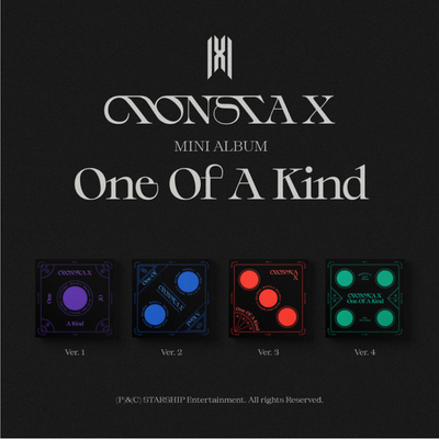 (One) MONSTA X - Mini Album ONE OF A KIND || البوم فرقة (مونستا إكس) اختر من اصل ( 4)