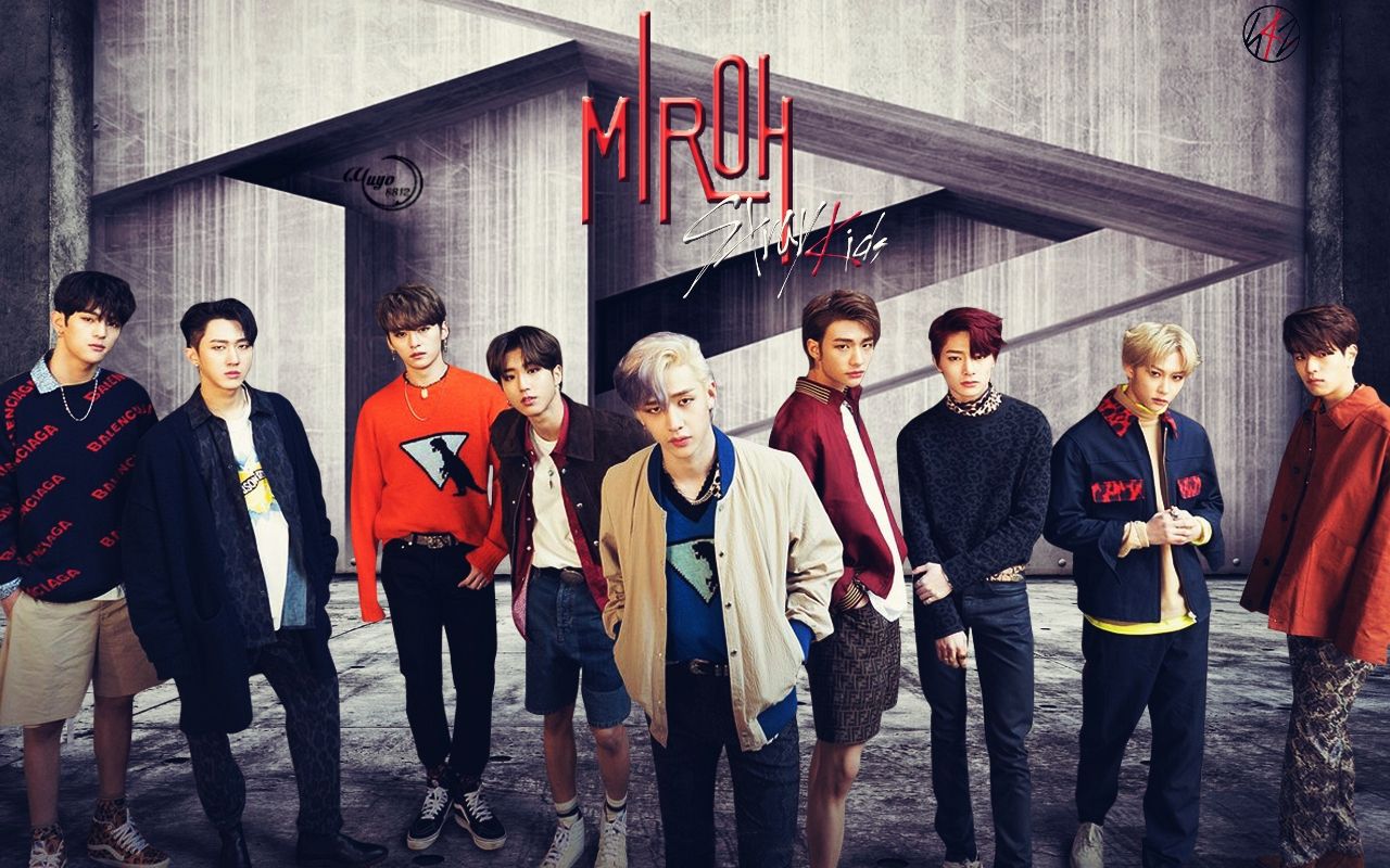 (One )(Random Ver) Stray Kids - Cle1 : MIROH CD + Posterالبوم ستاركيدز سي دي مع بوستر مع ملصق /بطاقه /كتاب صور