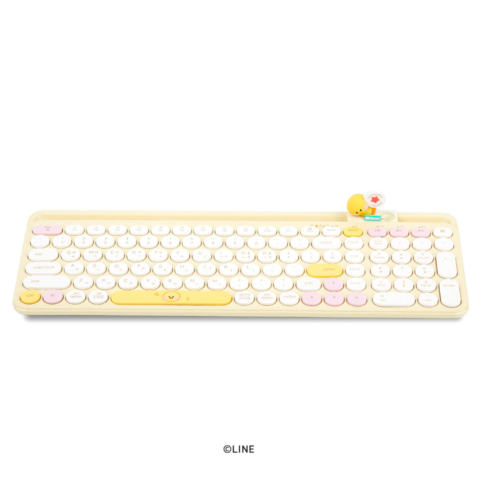 (ONE) Line Friends - Mini Multi Pairing Wireless Keyboard Royce
