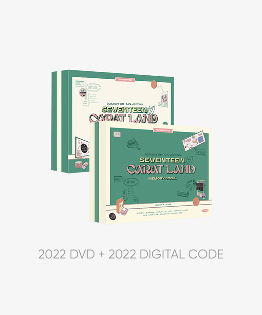 (SET) SEVENTEEN - 2022 SEVENTEEN in CARAT LAND memory book